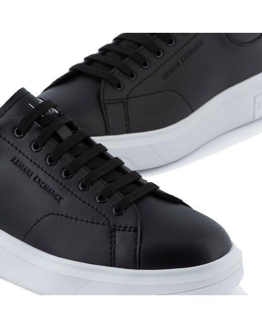 ARMANI EXCHANGE Black Technical Sneakers for men