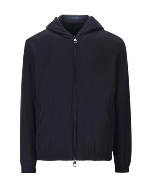 Loro Piana Blue Reversible Jacket for men