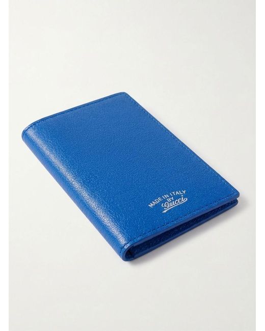 Gucci Blue Lira Card Case for men