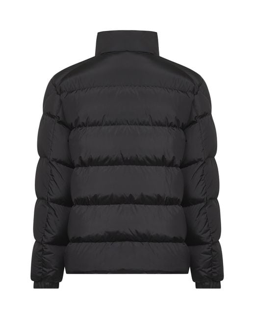 Moncler Black Logo Patch Down Jacket for men
