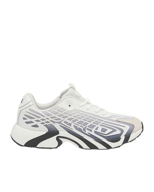 DIESEL White S-D-Vit's 500 Low Sneakers for men