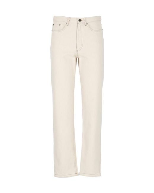 A.P.C. Natural Straight Leg Jeans