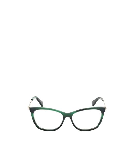 Max Mara White Cat-Eye Frame Glasses