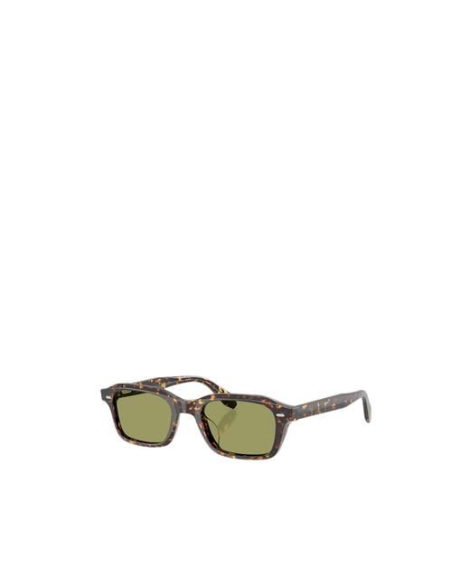 Oliver Peoples Green Full Frame Sunglasses for men