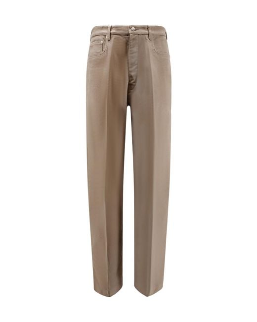Rick Owens Gray Jeans With Belt Loops for men