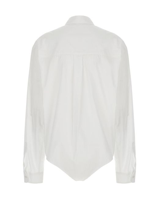 Coperni White Body Poplin Shirt