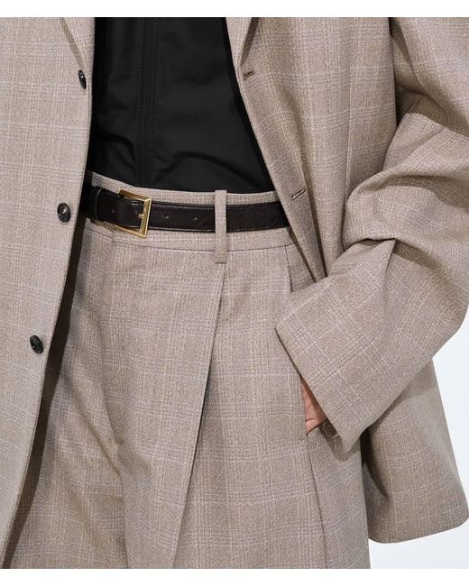 Bottega Veneta Black Solo Belt
