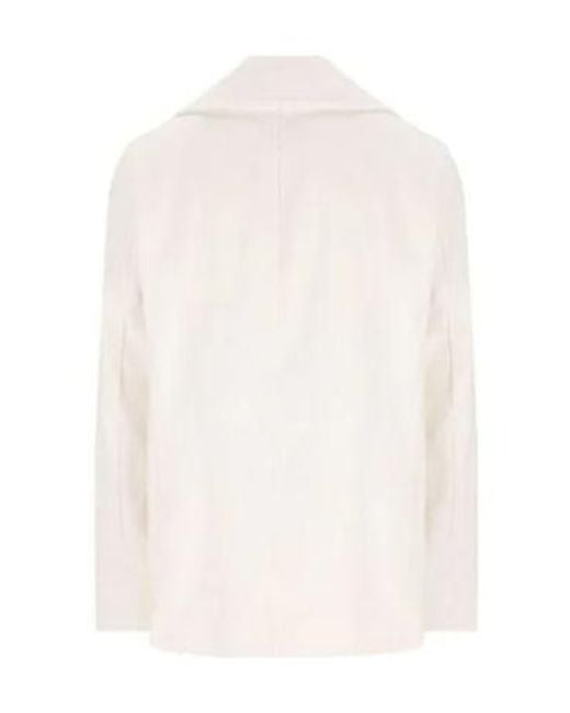 Sealup Natural Amalfi Double-Breasted Coat for men