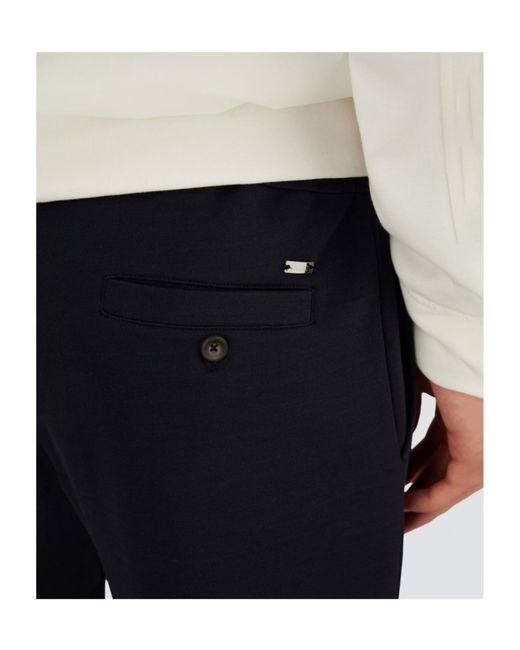 Herno Blue Tapered Track Pants for men