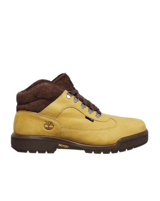 Timberland Brown Lace-Up Boots for men