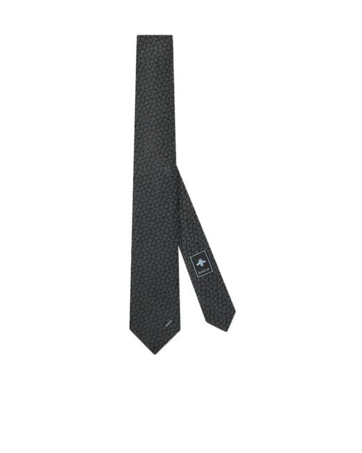 Gucci Multicolor Jacquard Embroidered Tie for men
