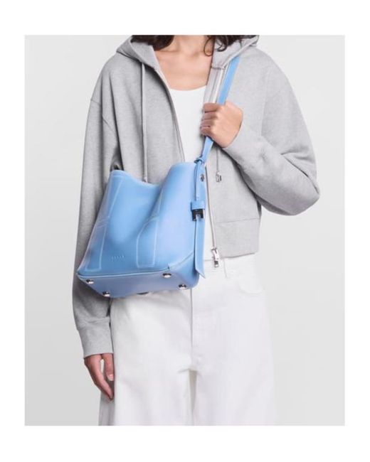 Hogan Blue Small Hocket Tote Bag
