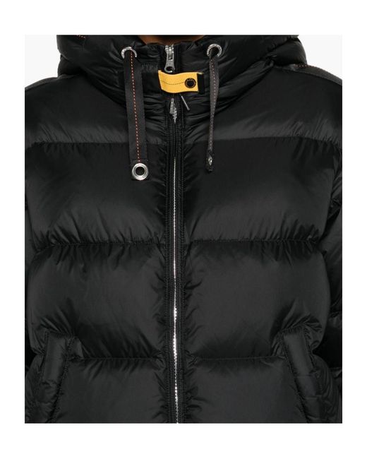Parajumpers Black Long-Sleeved Down Jacket