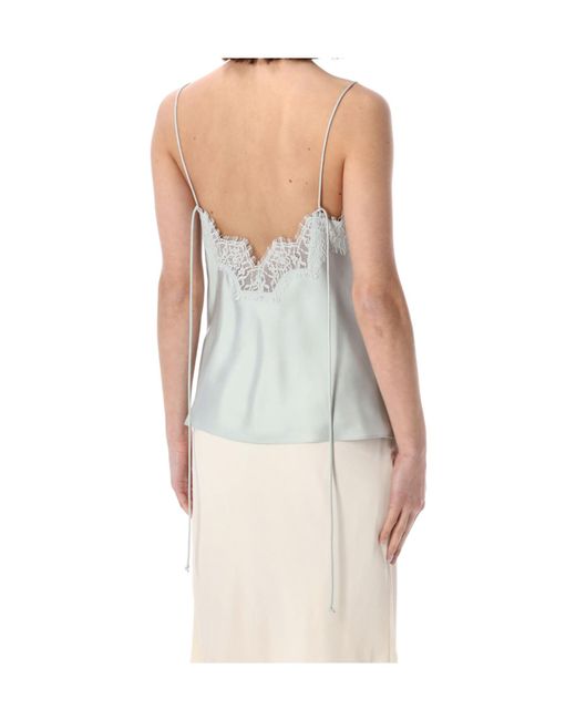 Rohe Gray Off-Shoulder Camisole Top