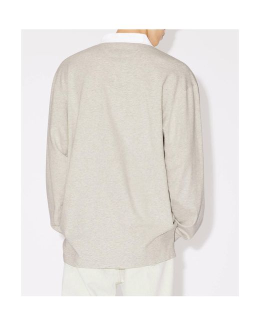 KENZO White Tiger Academy' Polo Shirt for men