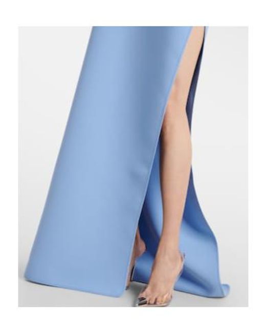 Maticevski Blue Absolve Draped Gown
