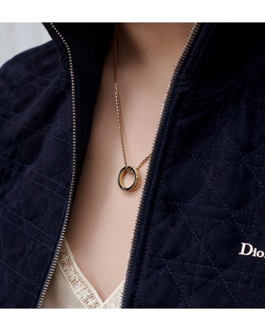 Dior Metallic Night Code Necklace