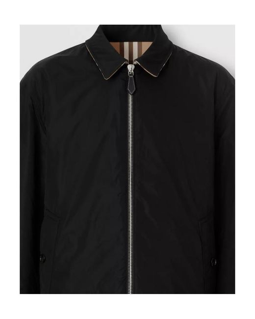 Burberry Brown Reversible Zip-Up Jacket for men