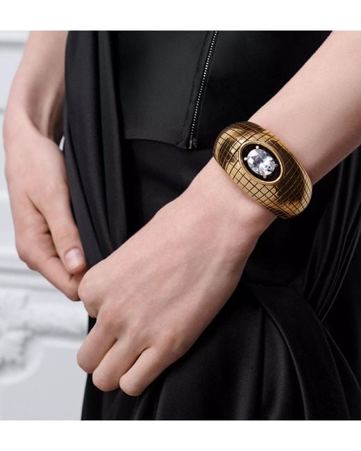 Dior White Rocks Cuff Bracelet