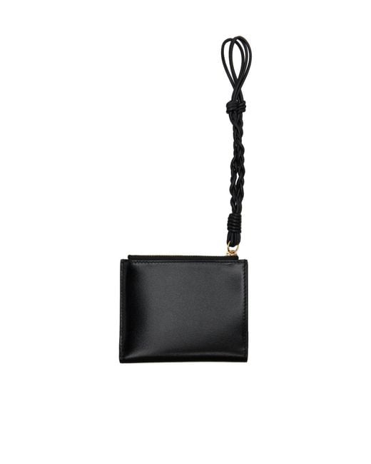 Jil Sander White Tangle Mini Wallet