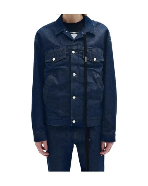 Ann Demeulemeester Blue Patrick Denim Jacket for men