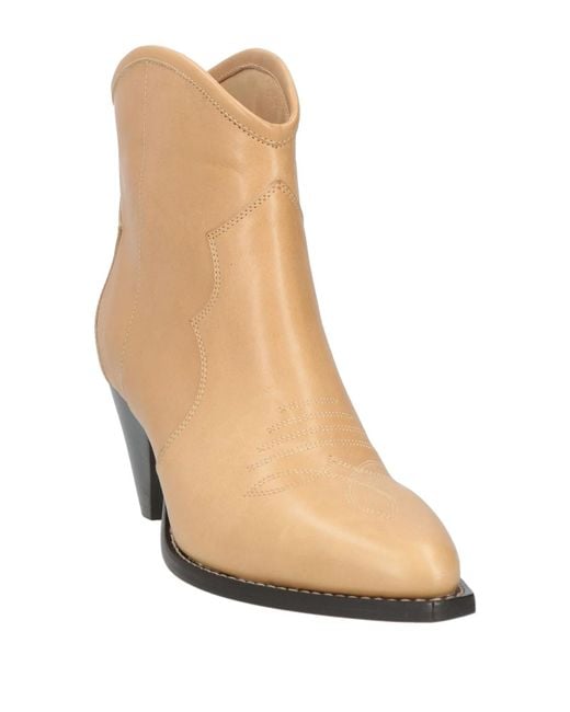 Isabel Marant Natural Ankle Boots