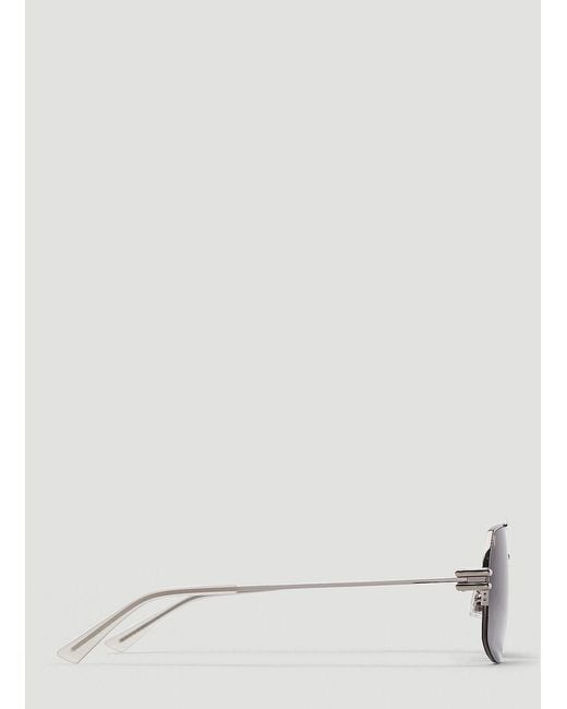 Bottega Veneta Multicolor Eyewear Aviator Frame Sunglasses for men