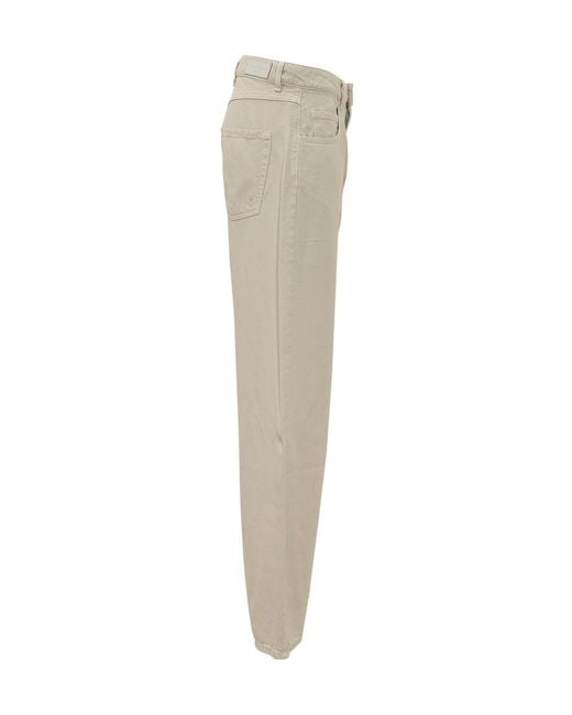 ICON DENIM Natural Bea Bull Wide-Leg Jeans