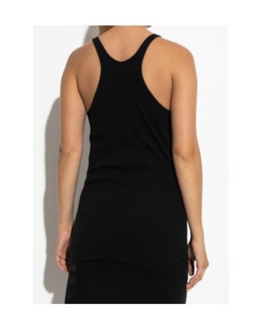 Rick Owens Black Sleeveless Tops
