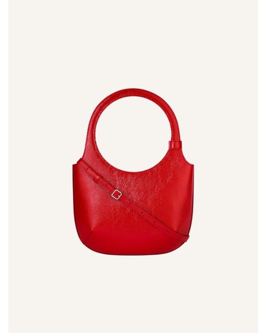 Courreges Red Courrèges Holy Naplack Zipped Tote Bag
