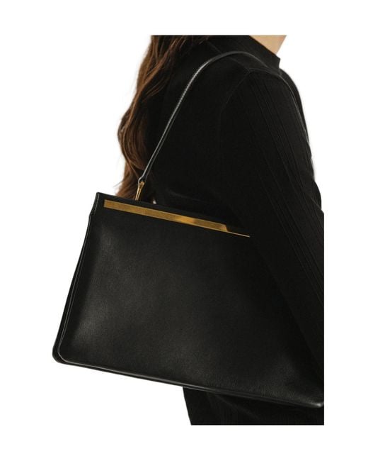 The Row Black Elise Bag