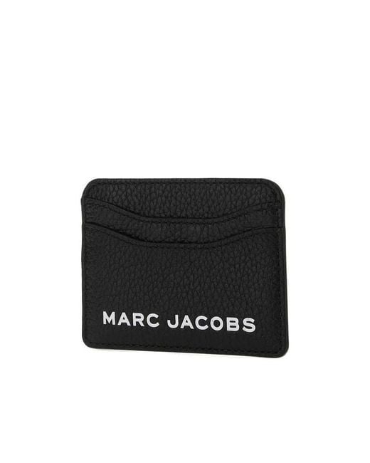 Marc Jacobs Black Logo Printed Card Bag