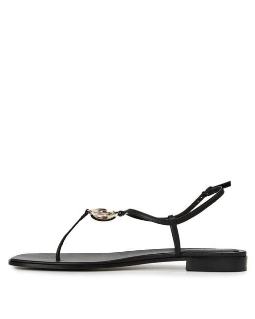 Gucci Brown Simple Flat Sandals