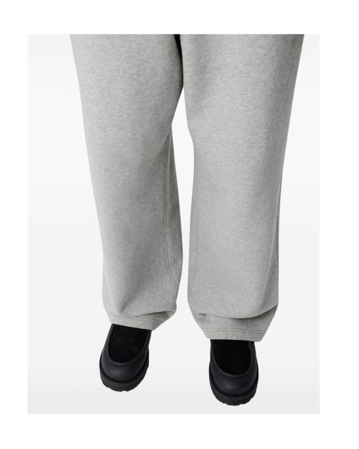 Axel Arigato Gray Trey Wide-Leg Track Pants for men