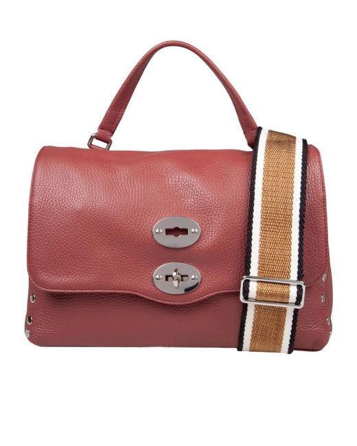 Zanellato Pink Turnlock Shoulder Bag