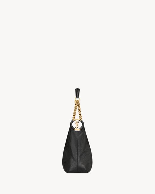 Saint Laurent Black Hortense Small