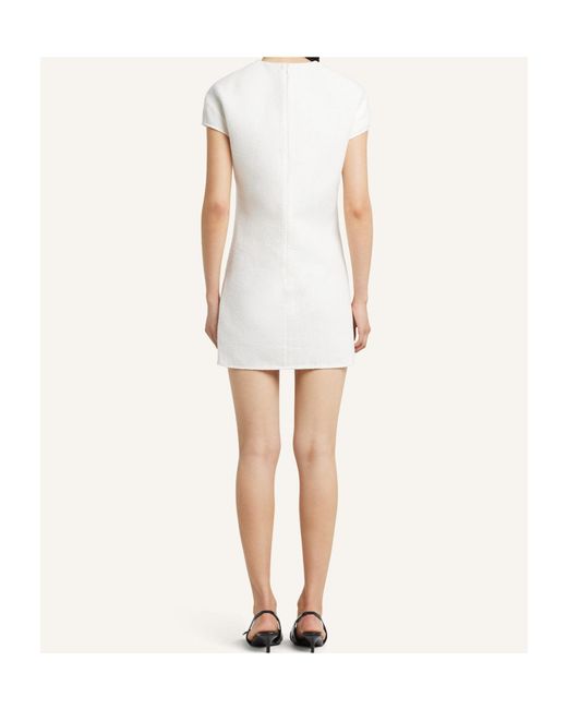 Courreges White A-Line Mini Dress