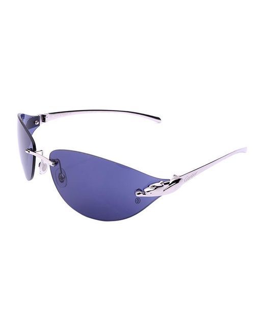 Cartier Blue Logo Sunglasses