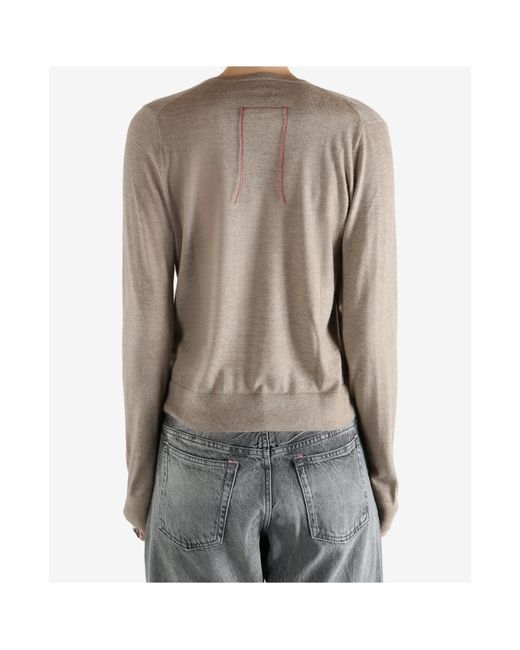 Uma Wang Green Deconstruction Top