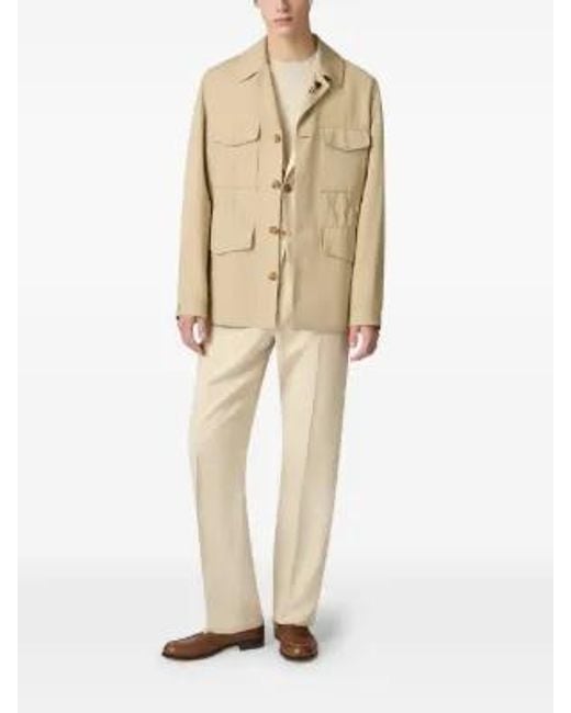 Lardini Natural Field Jacket for men
