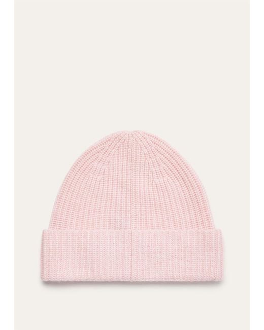 Loro Piana Pink Sergio Knit Hat