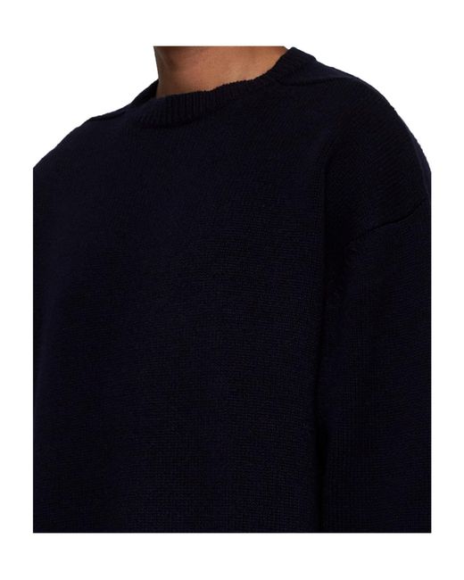 Studio Nicholson Blue Wool Sweater for men