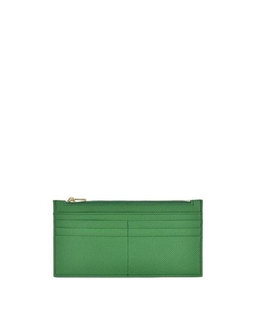 Dolce & Gabbana Green Logo Details Handbag