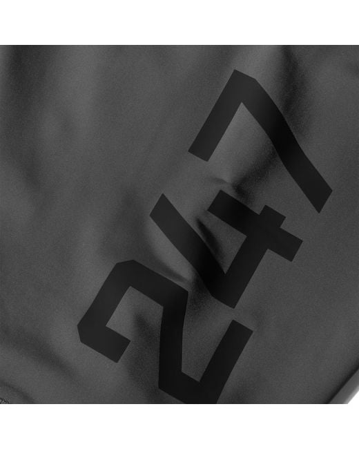Represent Gray Drawstring Fitted Athletic Bike Shorts for men