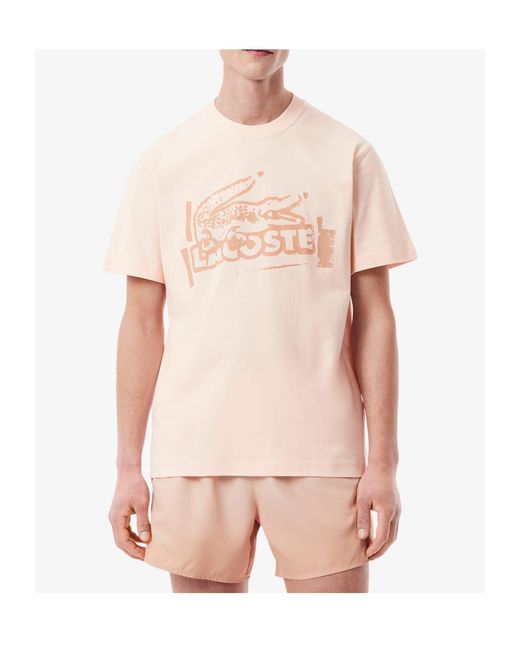 Lacoste Pink Vibrant Top for men