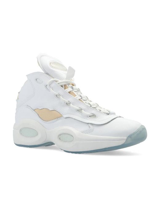 Maison Margiela White X Reebok Tq Memory Of Project 0 Low-Top Sneakers for men
