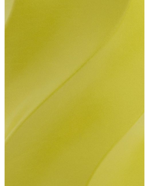 Bottega Veneta Yellow Bv Whirl Clutch Bag