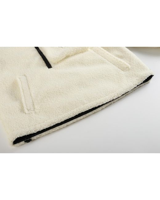 LIU REGALI White Half-Zip Jacket for men