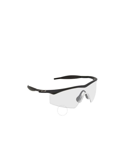 Oakley White M Frame Strike Shield Sunglasses for men
