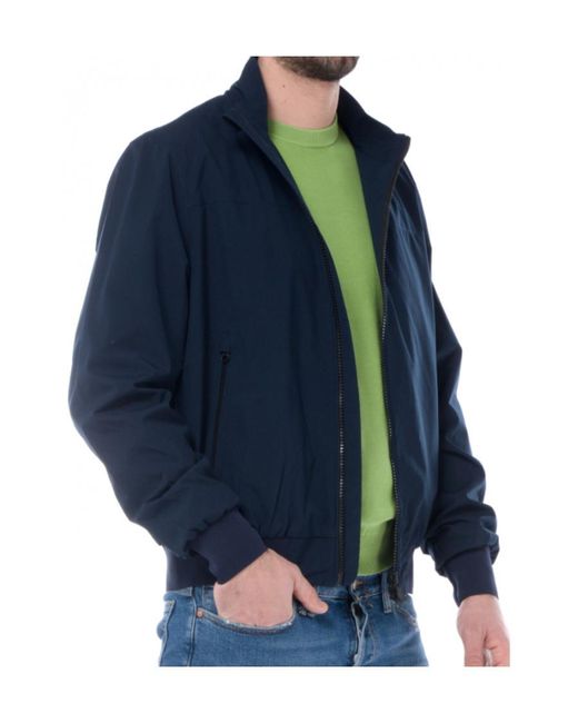 Save The Duck Blue Long-Sleeved Jacket for men